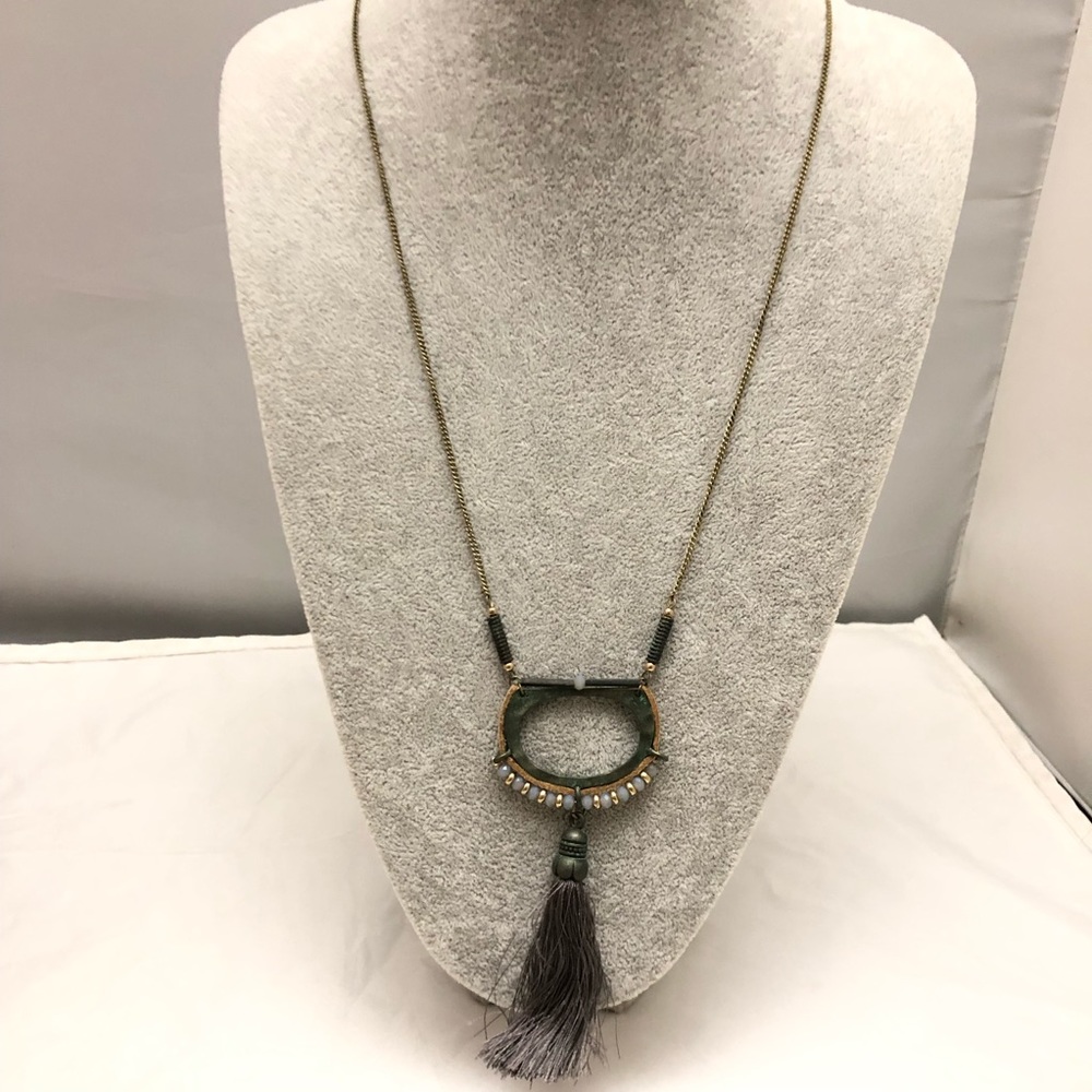 Bohemian Style Tassel Necklace